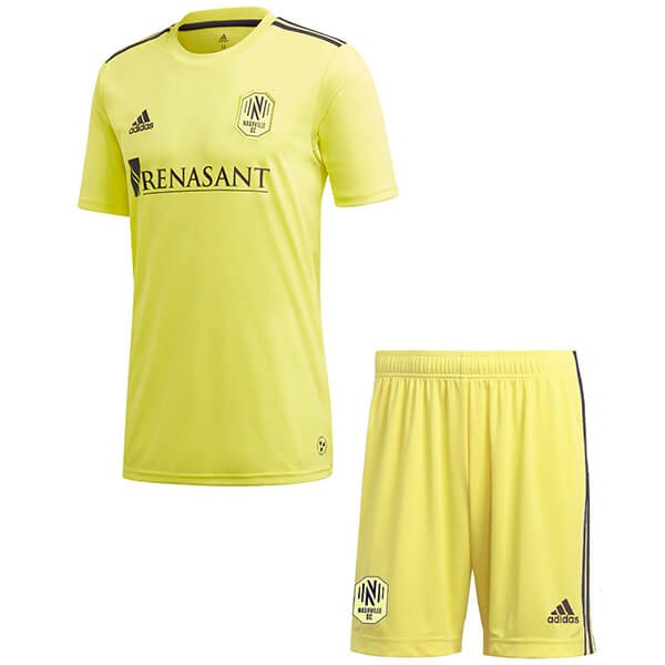 Camiseta Nashville 1ª Niños 2020-2021 Amarillo